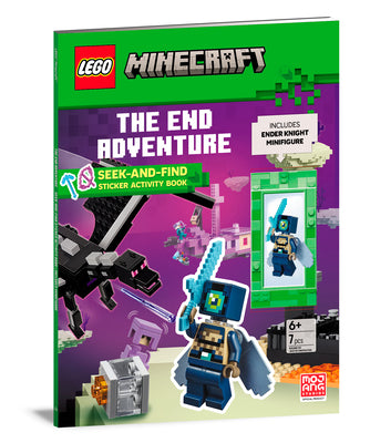 The End Adventure (Lego Minecraft): A Seek & Find Activity Book by Random House book cover