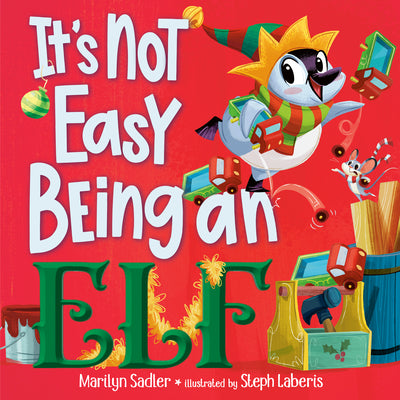 It's Not Easy Being an Elf by Marilyn Sadler book cover