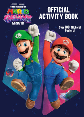 The Super Mario Galaxy Movie Official Activity Book by Harper, Benjamin book cover