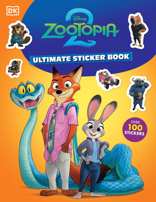 Book cover of Disney Zootopia 2 Ultimate Sticker Book by DK