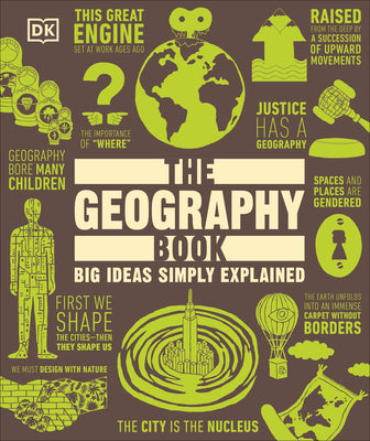 Book cover of The Geography Book by DK