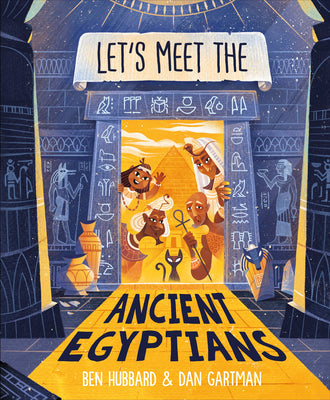 Let's Meet the Ancient Egyptians by Hubbard, Ben book cover