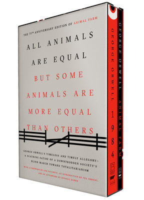 George Orwell 2-Book Boxed Set: 1984 and Animal Farm by George Orwell book cover