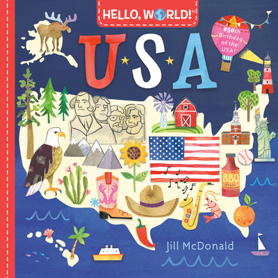 Book cover of Hello, World! USA by McDonald, Jill