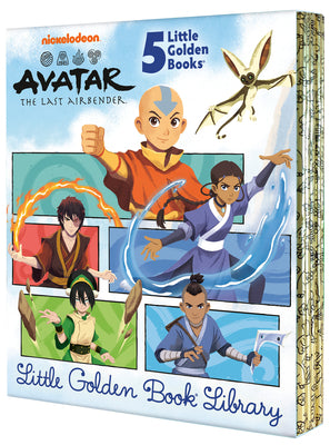 Avatar: The Last Airbender Little Golden Books 1-5 Boxed Set by Mei Nakamura book cover