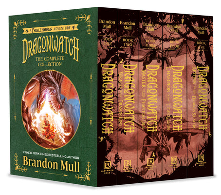 Dragonwatch: The Complete Collection (5-Book Boxed Set): Dragonwatch; Wrath of the Dragon King; Master of the Phantom Isle; Champion of the Titan Game by Brandon Mull book cover