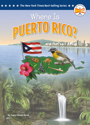 Where Is Puerto Rico? by Vonder Brink, Tracy book cover