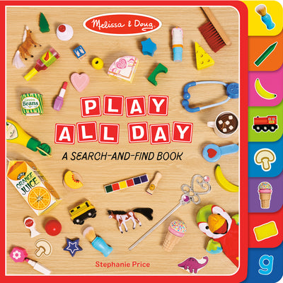 Melissa & Doug: Play All Day: A Search-And-Find Book by Penguin Young Readers Licenses book cover