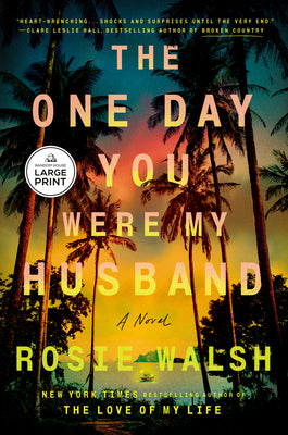 The One Day You Were My Husband by Walsh, Rosie book cover