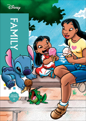 Book cover of Disney Mystery Coloring: Family: A Color by Number Book by Disney