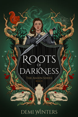 Book cover of Roots of Darkness: The Ashen Series; Book 2.5 by Winters, Demi