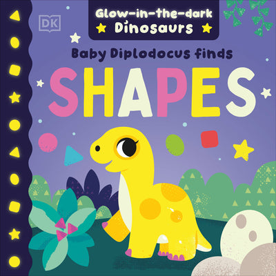 Baby Diplodocus Finds Shapes by DK book cover