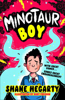 Minotaur Boy by Shane Hegarty book cover