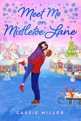 Meet Me on Mistletoe Lane by Cassie Miller book cover