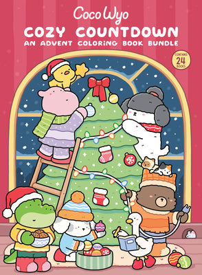 Cozy Countdown: An Advent Coloring Book Bundle by Wyo, Coco book cover