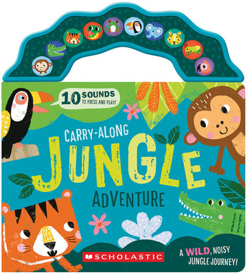 Carry-Along Jungle Adventure by Laura Chamberlain book cover