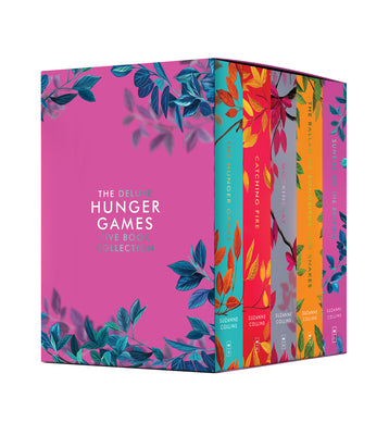 Hunger Games 5-Book Box Set (Deluxe Edition) (the Hunger Games, Catching Fire, Mockingjay, the Ballad of Songbirds and Snakes, Sunrise on the Reaping) by Suzanne Collins book cover