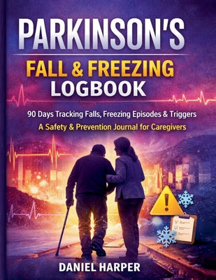 Parkinson's Fall & Freezing Logbook 90 Days Logbook Tracking Falls, Freezing Episodes & Triggers by Daniel Harper book cover