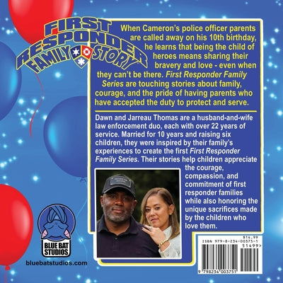 First Responder Family Story by Dawn M. Thomas book cover