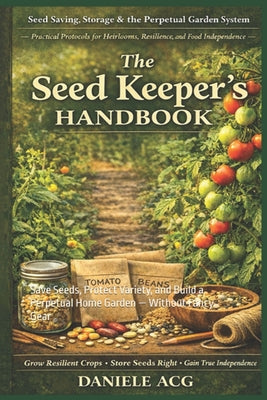 The Seed Keeper's Handbook: Save Seeds, Protect Variety, and Build a Perpetual Home Garden - Without Fancy Gear by Daniele Acg book cover