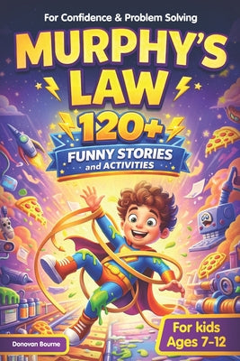 Murphy's Law for Kids: 120+ Funny Stories, Real-Life Lessons, and Activities: Includes Leader Lessons, Brain Boost Explanations, 3-Step Problem-Solvin by Donovan Bourne book cover