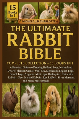 The Ultimate Rabbit Mini Bible: COMPLETE COLLECTION - 15 BOOKS IN 1: A Practical Guide to Keeping Holland Lops, Netherland Dwarfs, Flemish Giants, Min by Michele J. D. Charlotte book cover