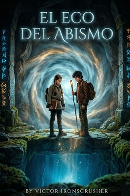 El Eco del Abismo: A1-A2 Spanish Graded Reader Learn Spanish through a fantastic story by Vıctor Ironscrusher book cover
