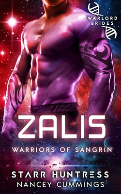 Book cover of Zalis: Warlord Brides by Huntress, Starr