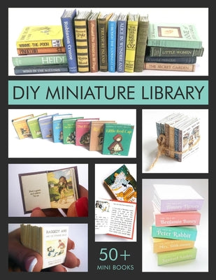 DIY Miniature Library by Ivana Ristic book cover