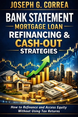 Book cover of Bank Statement Mortgage Loan Refinancing & Cash-Out Strategies: How to Refinance and Access Equity Without Using Tax Returns by Correa, Joseph G.