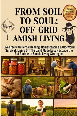 From Soil to Soul: Off-Grid Amish Living Live Free with Herbal Healing, Homesteading & Old-World Survival: Living Of The Land Made Easy Escape the Rat by Savio Ayan book cover
