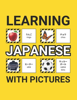 Book cover of Learning Japanese with Pictures for Beginners: 500 Japanese Vocabulary for Teachers, Students, and Children by Ground, Grammar