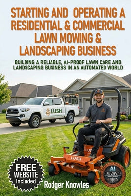 Book cover of Starting and Operating A Residential & Commercial Lawn Mowing & Landscaping Business by Knowles, Rodger