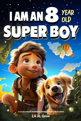 A Collection of Wonderful Stories for 8 Year Old Boys: I am an 8 Year Old Super Boy (Inspirational Gift Books for Kids) by Lili M. Green book cover