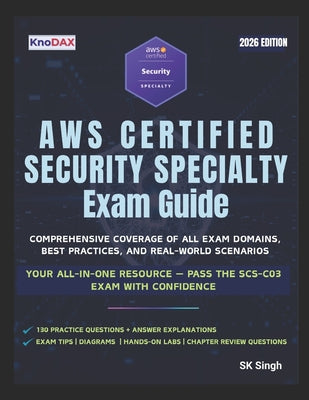 Book cover of AWS Certified Security - Specialty Exam Guide by Singh, Sk
