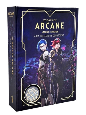 Book cover of 12 Days of Arcane: A Pin Collector's Countdown by Insight Editions