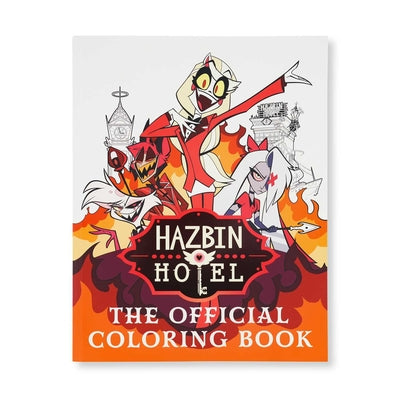 Hazbin Hotel: The Official Coloring Book by Insight Editions book cover