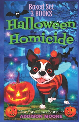 Halloween Homicide: Cozy Mystery Boxed Set 3 Books by Bellamy Bloom book cover
