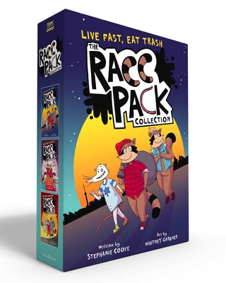 The Racc Pack Collection (Boxed Set): The Racc Pack; Prince and the Pawper; The Bins Breakout by Stephanie Cooke book cover