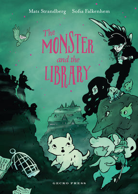 The Monster and the Library by Strandberg, Mats book cover
