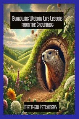 Book cover of Burrowing Wisdom: Life Lessons from the Groundhog by Petchinsky, Matthew