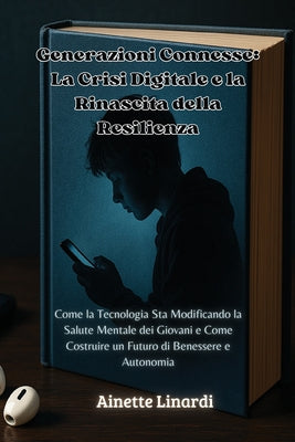 Book cover of Generazioni Connesse: La Crisi Digitale e la Rinascita della Resilienza: Come la Tecnologia Sta Modificando la Salute Mentale dei Giovani e Come Costr by Linardi, Ainette