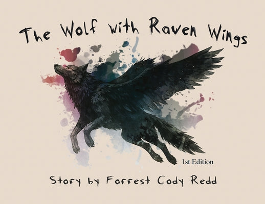 Book cover of The Wolf with Raven Wings by Redd, Forrest Cody