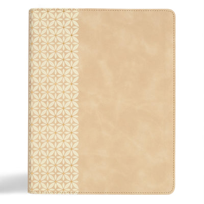 Book cover of CSB Notetaking Bible, Expanded Reference Edition, Cream Suedesoft Leathertouch by Csb Bibles by Holman