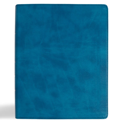 Book cover of CSB Notetaking Bible, Expanded Reference Edition, Sea Depth Leathertouch by Csb Bibles by Holman