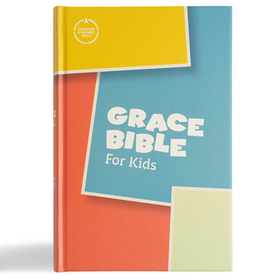 Book cover of CSB Grace Bible for Kids, Hardcover (Dyslexia Friendly) by 2k/Denmark