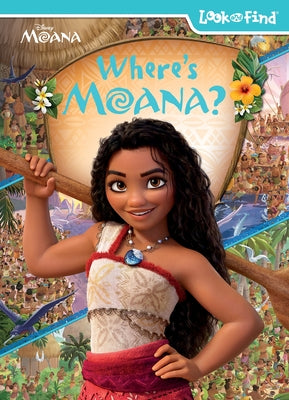 Disney: Where's Moana? Look and Find by Pi Kids book cover