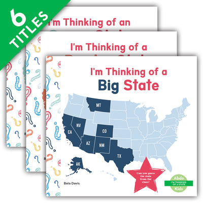 Book cover of I'm Thinking of a State (Set) by ABDO KIDS JUNIOR