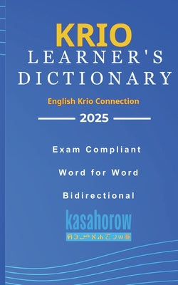 Krio Learner's Dictionary by Bashiru Turay book cover