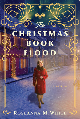 The Christmas Book Flood: A Holiday Friends-To-Lovers Romance Set in WWII Iceland by White, Roseanna M. book cover
